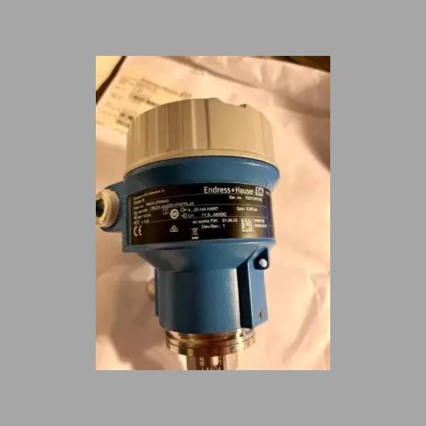 Pressure reducing and temperature station equipped with an Endress+Hauser