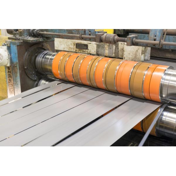 SGS PPGI Circular Cutters Steel Strip Coil Slitting Machine