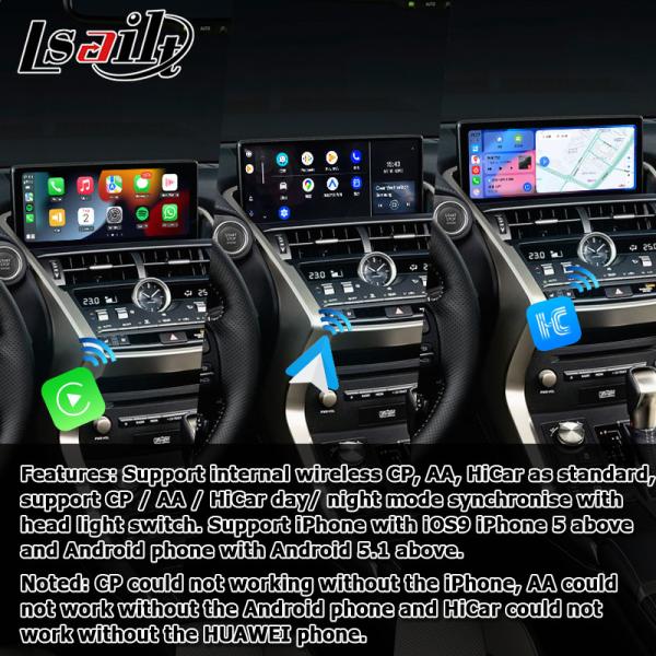 NX300 NX300h Lexus Android big Screen 10.25 Inches Android Carplay upgrade