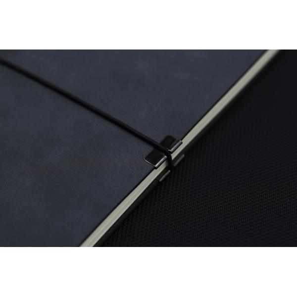 Tied Rope Writing Journal Notebook Blue Color 80 Sheets Paper For Business / Office