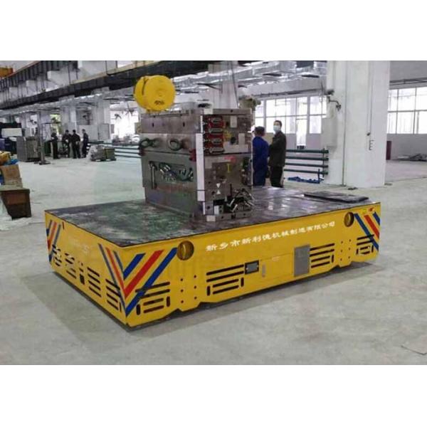 Precast concrete factory use mold cart for heacy material transporting from bay to bay