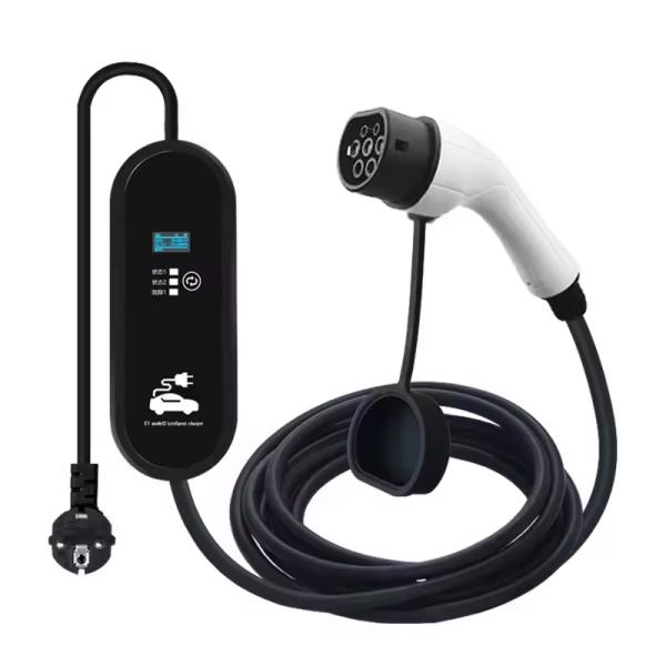 Customized Type 2 EV Vehicle Charger Simulator With 32A/16A Rated Current Outlet