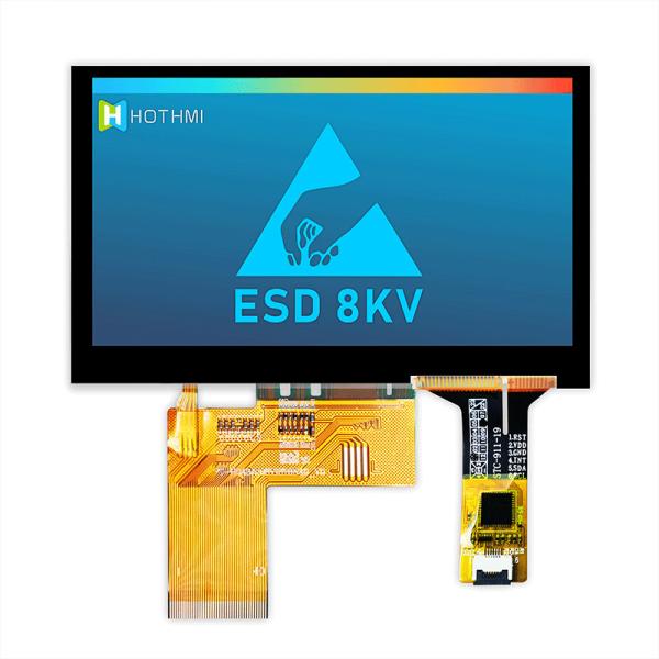 800x480 4.3 Inch TFT LCD Display Module Capacitive Touch Screen