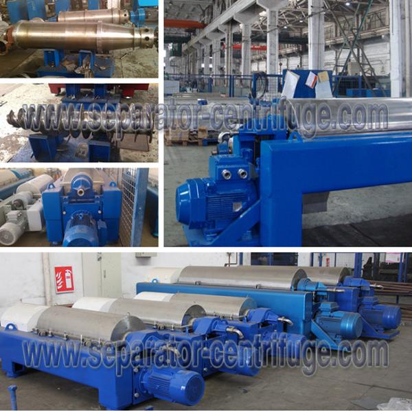 Juice Separation Food Decanter Centrifuge / Solid Bowl Centrifuges