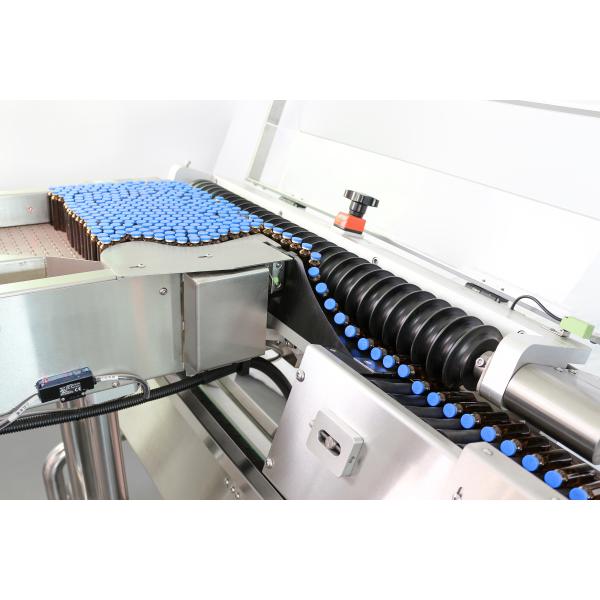 Pharmaceutical Industry Real Time Printing Labeling Machine 600pcs/min