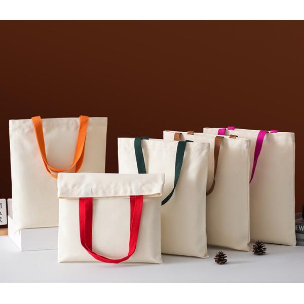 Eco-friendly Accept custom size Organic cotton shopping bags have GOTS Certificate