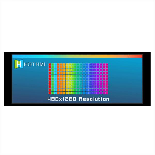 6.8 Inch Hight-Brightness TFT LCD Display LVDS Interface