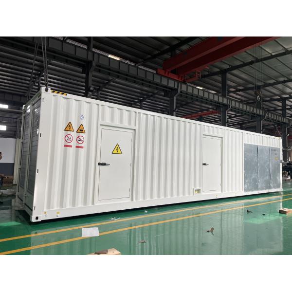 Large 1000kva Diesel Generator Set Three Phase Brushless 800KW Water Cooling