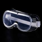 Fully Enclosed Medical Safety Goggles High Transmittance With Elastic Strap