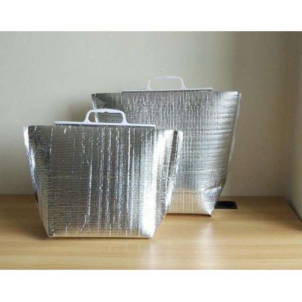 Foldable Lunch Insulated Cooler Bag Heated Food Delivery Bag Thermal Pizza Delivery Cooler Bag