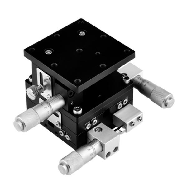 XYZ Three Axis Displacement Platform Moving Horizontal Precision 0.02mm