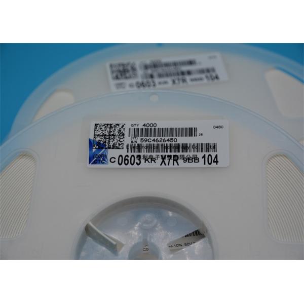 Hard Disk Low Voltage Ceramic Capacitors 0603 Smd Capacitor CC0603KRX7R9BB104