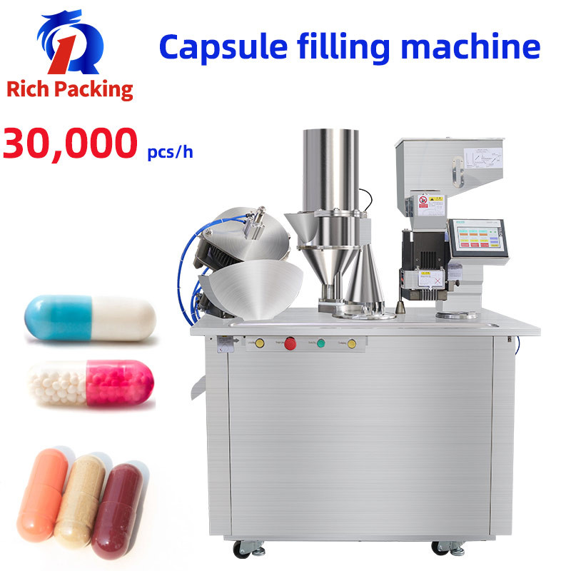 China High Speed Semi Automatic Capsule Filling Machine , Pharmaceutical Filling Machine wholesale
