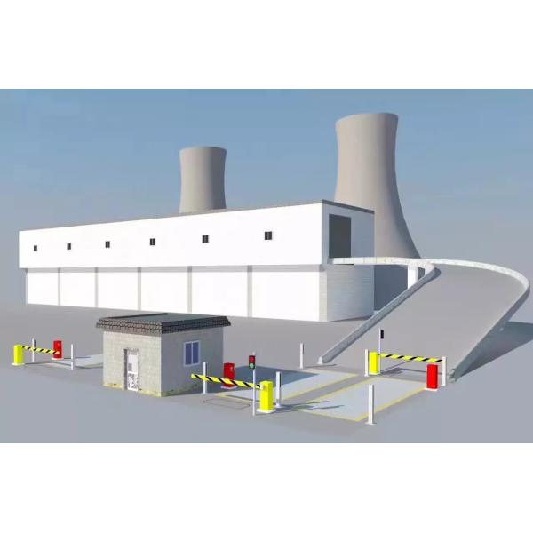 80T Pit Mounted Weighbridge Heavy Duty Weighing Machine Shallow Foundation