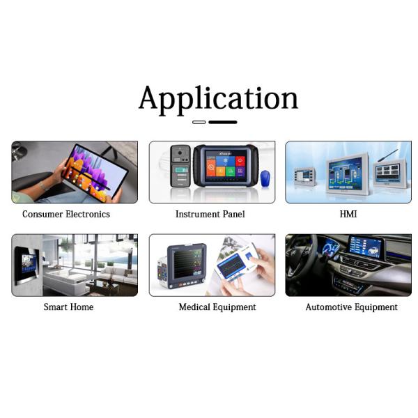 480X480 Square LCD Display 3.95 Inch Negative Lcd Display Module With ST7701