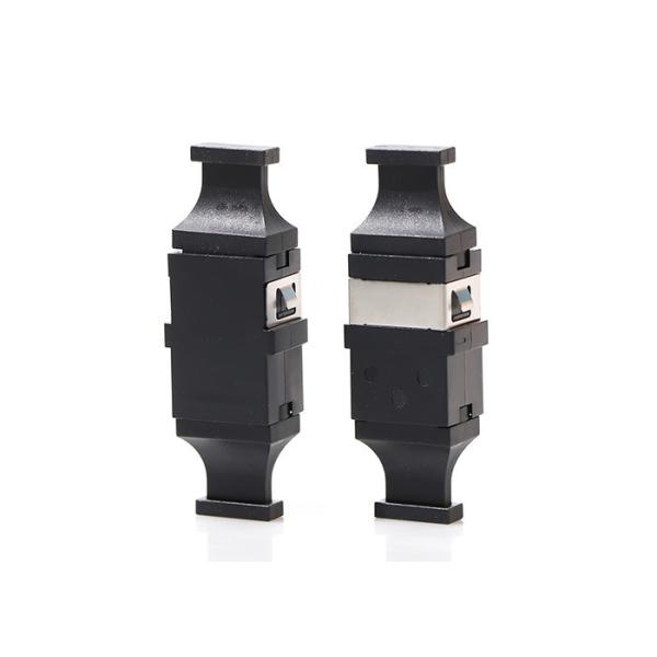 MPO MTP Optic Fiber Adapter With Ear Fiber Optic Connector Plastic