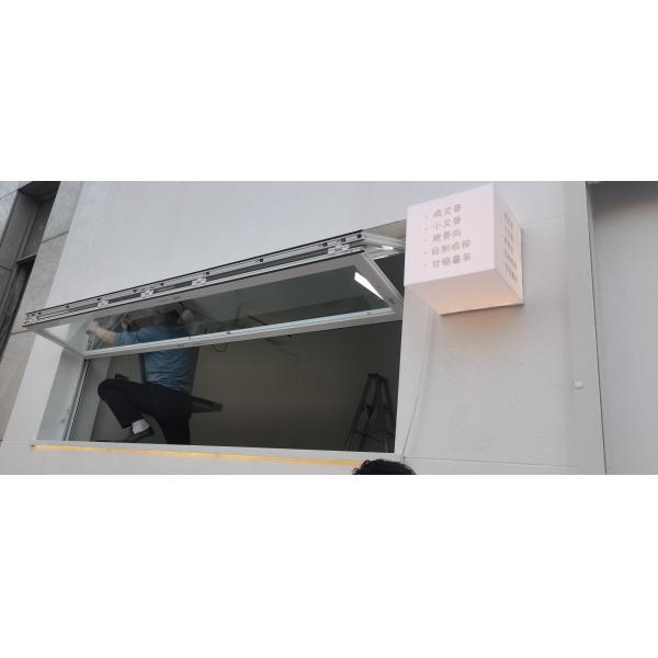 Harmony Beach House Folding Window Engineered to Withstand Salt Spray Corrosion and Tropical Storm Conditions