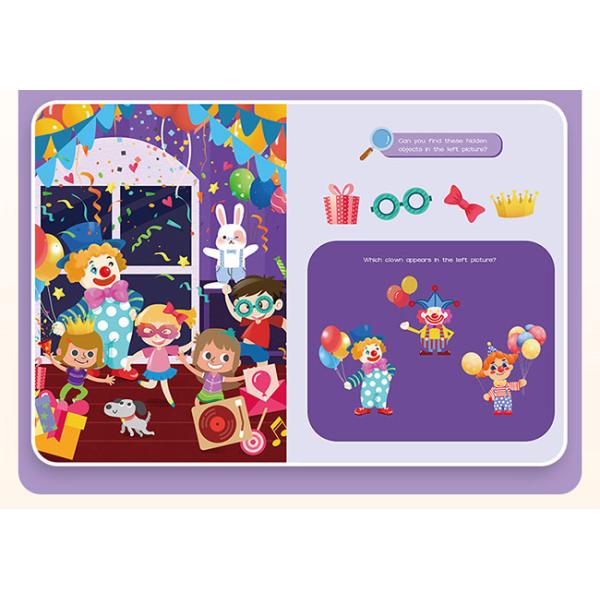 Environmental Hide And Seek Picture Book I Spy Party Find Hidden Words In Pictures