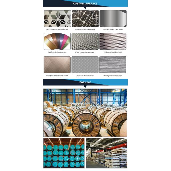 SS 304 430 Stainless Steel Sheet Coil 2B Finished Surface Mill Edge