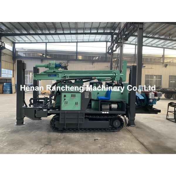 300m Bore Depth Water Well Crawler Type Drilling Rig Machine 85KW Yuchai Engine