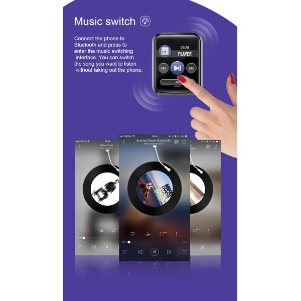 H19 RFID Ip68 Sports Smart Watch Retro Classic Game Console Android 180mA