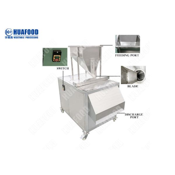 Large Capacity HDF Multifunction Vegetable Cutting Machine Almond Nut Slicer 2.2kw