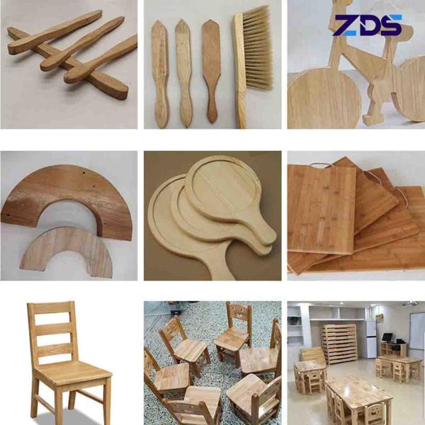 Speed Adjustable Wood CNC Copy Milling Machine With Double Spindle