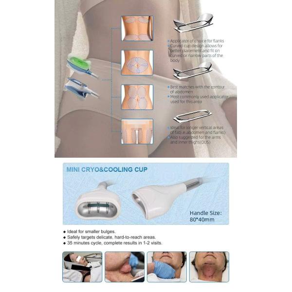 360 5MHz Cryo Fat Freezing Slimming Rf Cavitation Laser Cellulite Reduction Machine