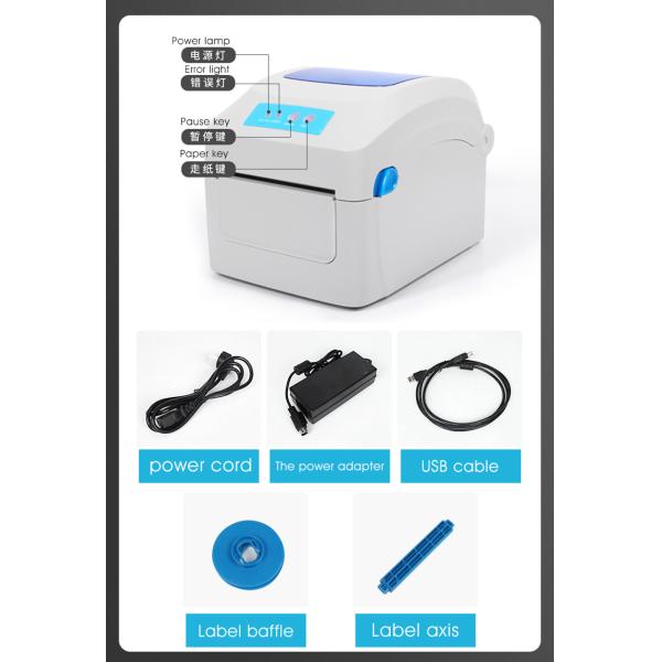 OEM Barcode Label Printer 8 Inch Wide Thermal Paper Express Airway Bill Printer