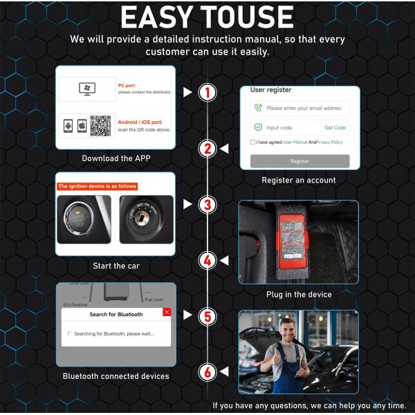 Xtruck X005 Plus Bluetooth 5.1 Truck Scanner for SHACMAN SINOTRUK