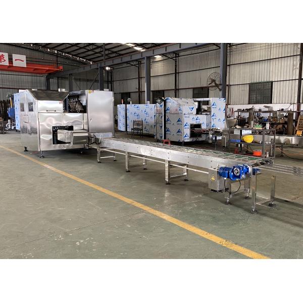 Wafer Ice Cream Cone Production Line Multifunctional 3800pcs/H Capacity