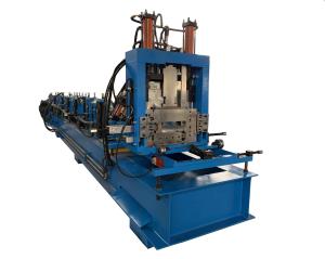 China CR12 Cutter Chain Drive C Purlin Forming Machine on sale