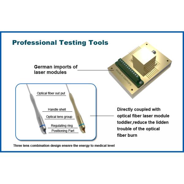 50W 980 Nm Diode Laser Spider Vein Removal Machine For Blood Vessel Treatment Solution