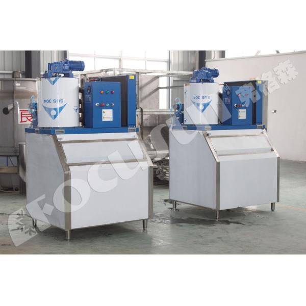 Bitzer Compressor 1 Ton Flake Ice Making Machine for Small Capacity Ice Production