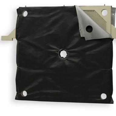 PET / PP / PA Monofilament Filter Cloth , Industrial Filter Fabrics Good Cake Discharge