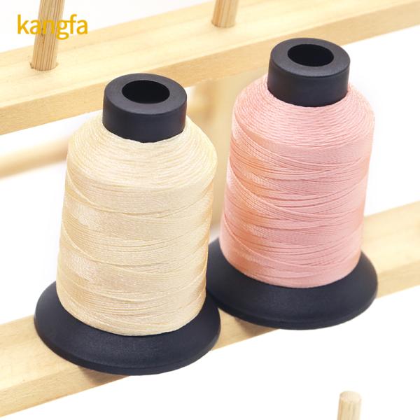 Sample of Eco-Friendly Boho 210D Polyester Thread for Hand Woven Sewing Machine Usage