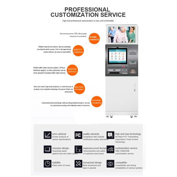 Color/Model Customization Order Pos System Pay Self Service Paymentl Multifunction Self Service Report Collect Terminal