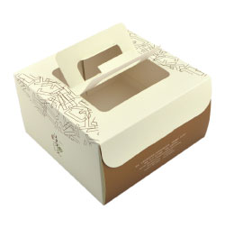 Eco Friendly Cake Packaging Boxes Custom Logo For Birthday Or Wedding Party