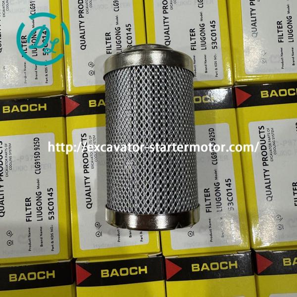 EexcavaStart DL Ploit Hydraulic Filter 53C0145 53C0083 53C0265 for Liugong Excavator