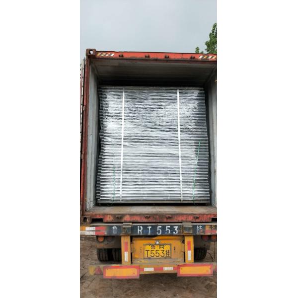 Chain Link 8x12ft Temporary Security Fencing With 11.5ga Diameter Wire