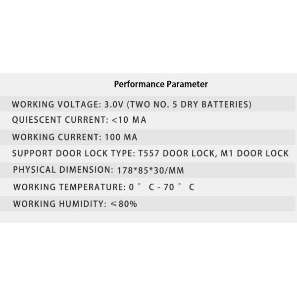Free Software Electronic Home Door Locks RFID Access Control For Apartment