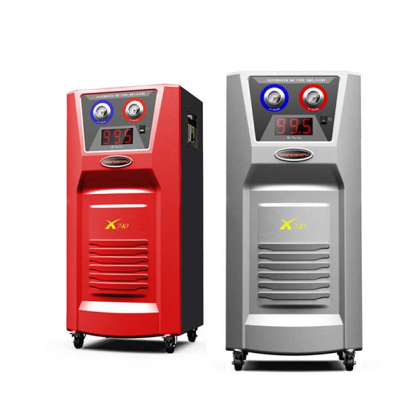 CE Certificate Nitrogen Tyre Inflator Machine 220V 60Hz For Heavy Duty