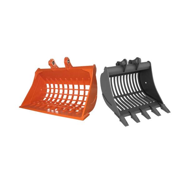 1ton-65ton Excavator Sieve Bucket Skeleton Grapple Bucket Wear Resistant