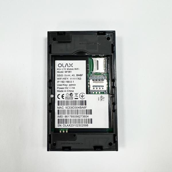 Unlocked OLAX MF981pocket 2100 mAh Battery modem 4g lte sim card wireless router 4g lte router with Antenna port