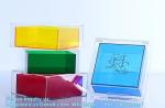 Wholesale Color Acrylic Transparent Box Double Layer Plexiglass Storage Box
