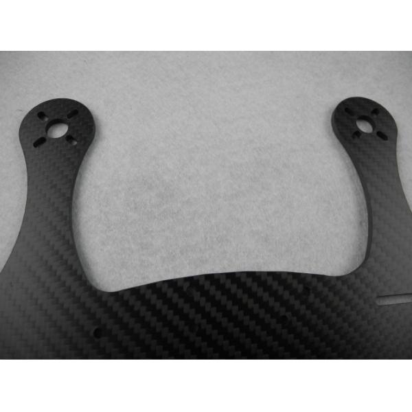 Computer Numerical Control Carbon Fiber CNC Service 3K Twill Matte Multicopter frames OEM
