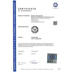 Trigonpower International Trade Ltd. Certifications