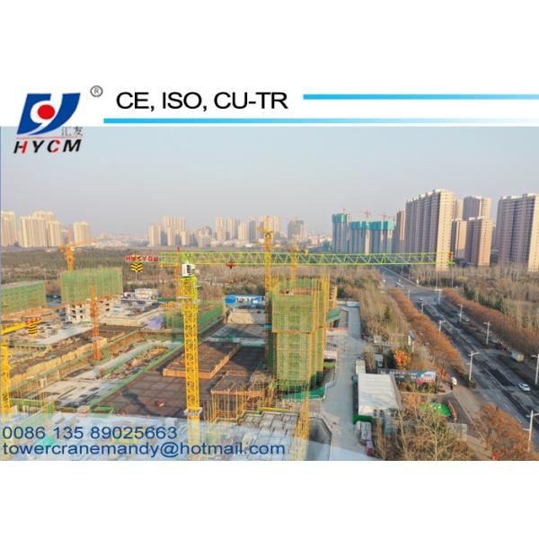 Brand New Model Tower Crane PT5515 Topless Tower Cranes 55m Tower Crane Jib Length 6tons Self Climbing Crane