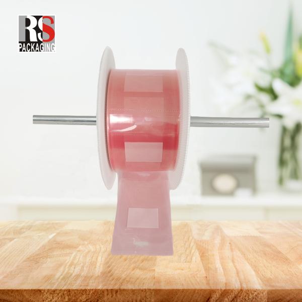 Heat Seal Auto Bagger Bags Recyclable Pre Opened Bag On A Roll Custom Printed Logo