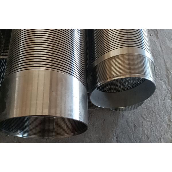 3" 4"Wedge Wire Screen Pipe SS304L SS316L Non Magnetic Water Well Drill Pipe